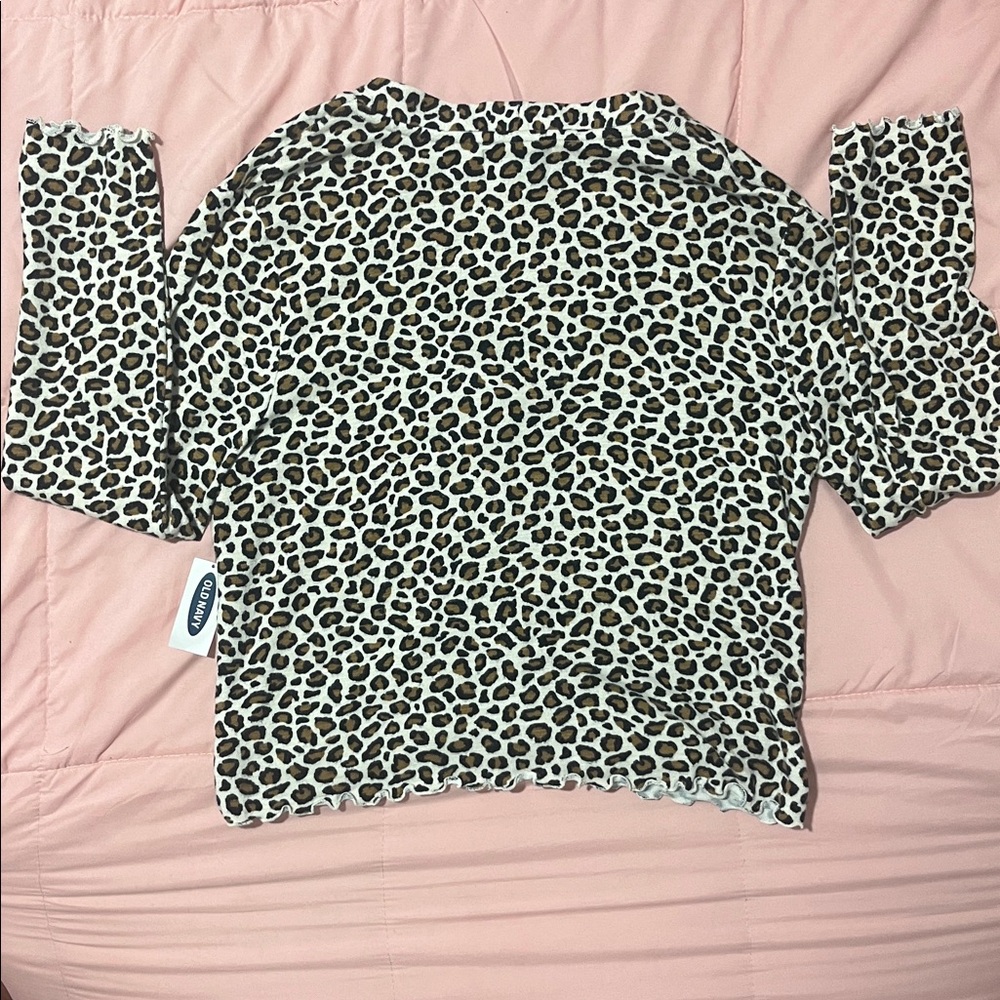 Cheetah Print Old Navy Cardigan - Picture 2 of 9